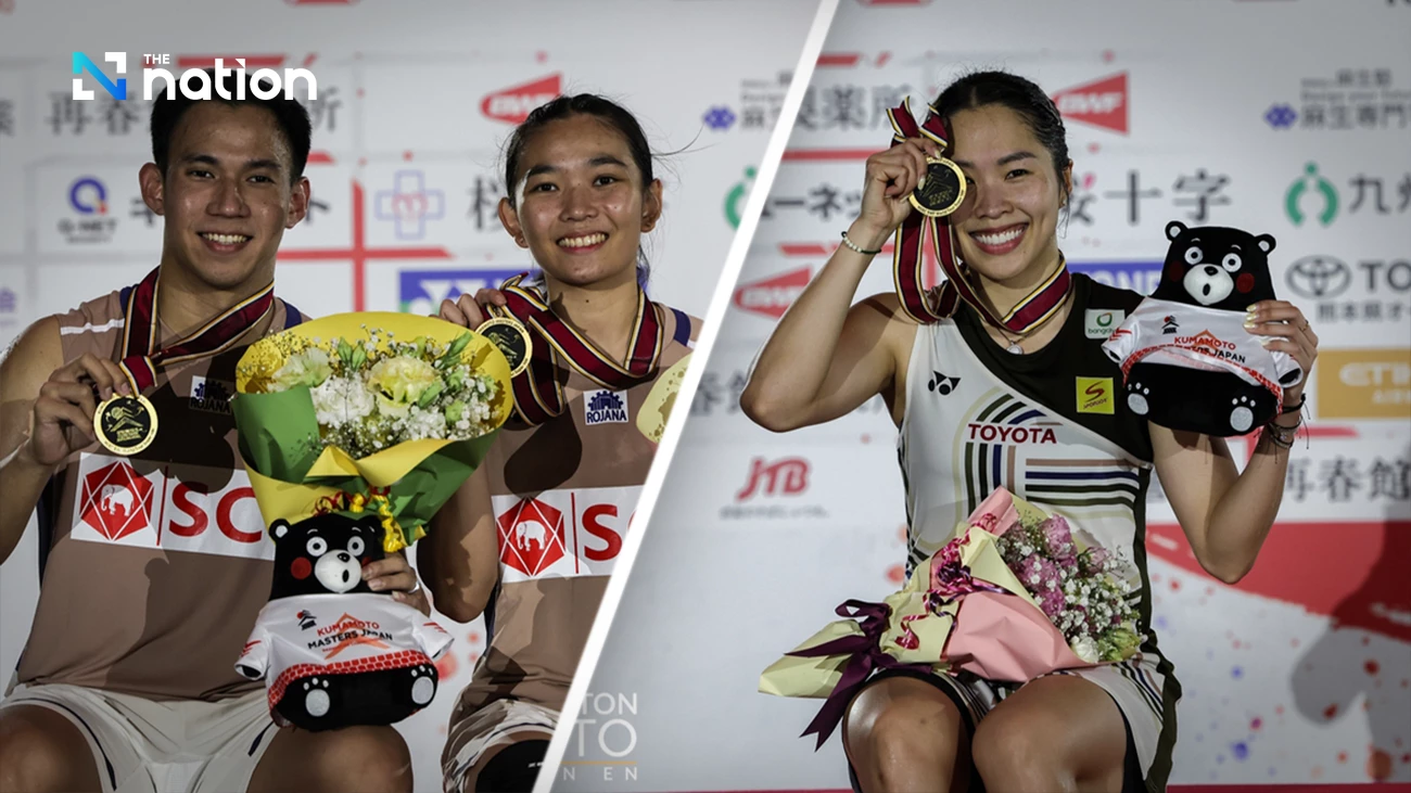 Thailand claims two badminton titles at Kumamoto Masters Japan 2025