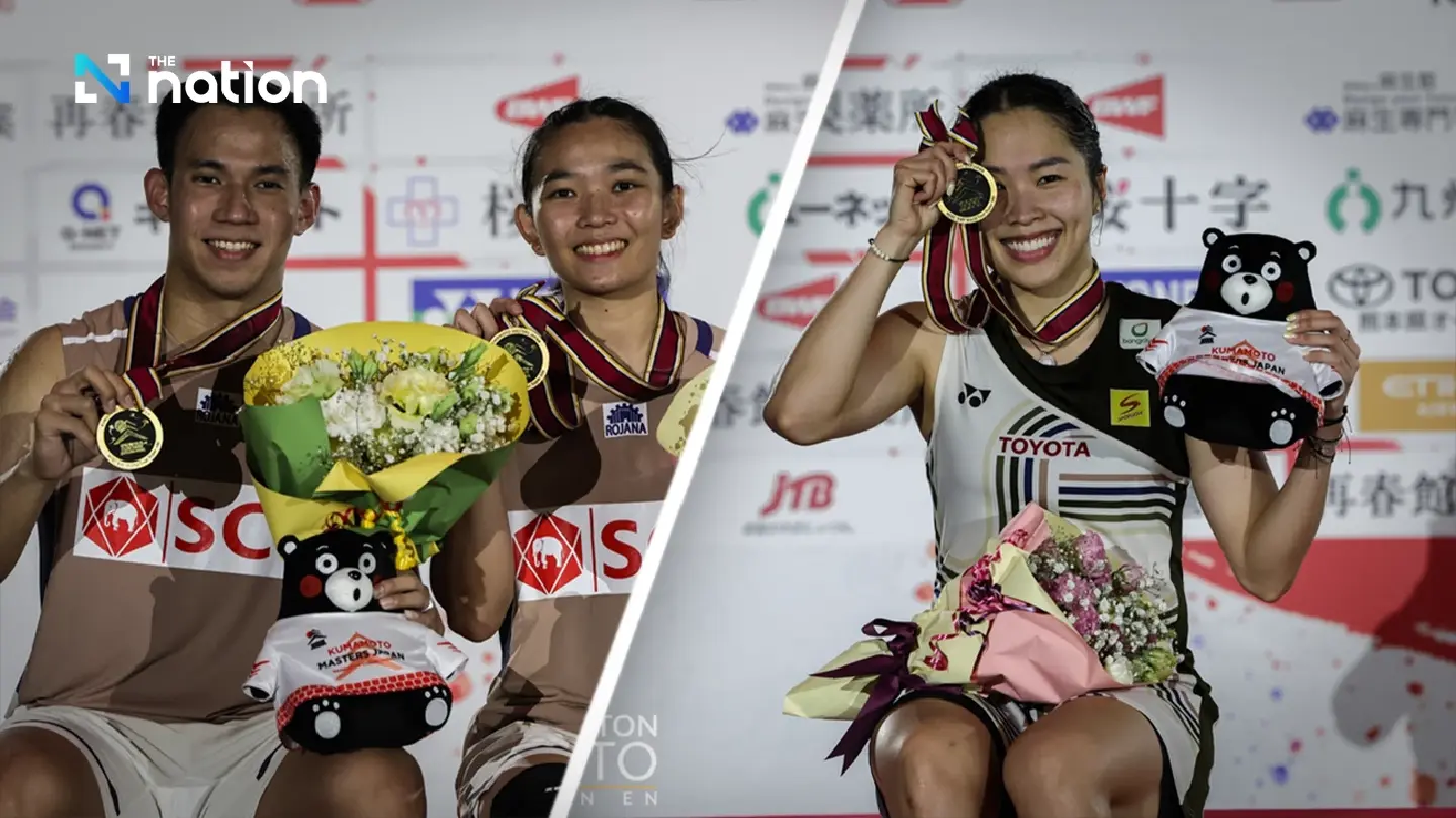 Thailand claims two badminton titles at Kumamoto Masters Japan 2025