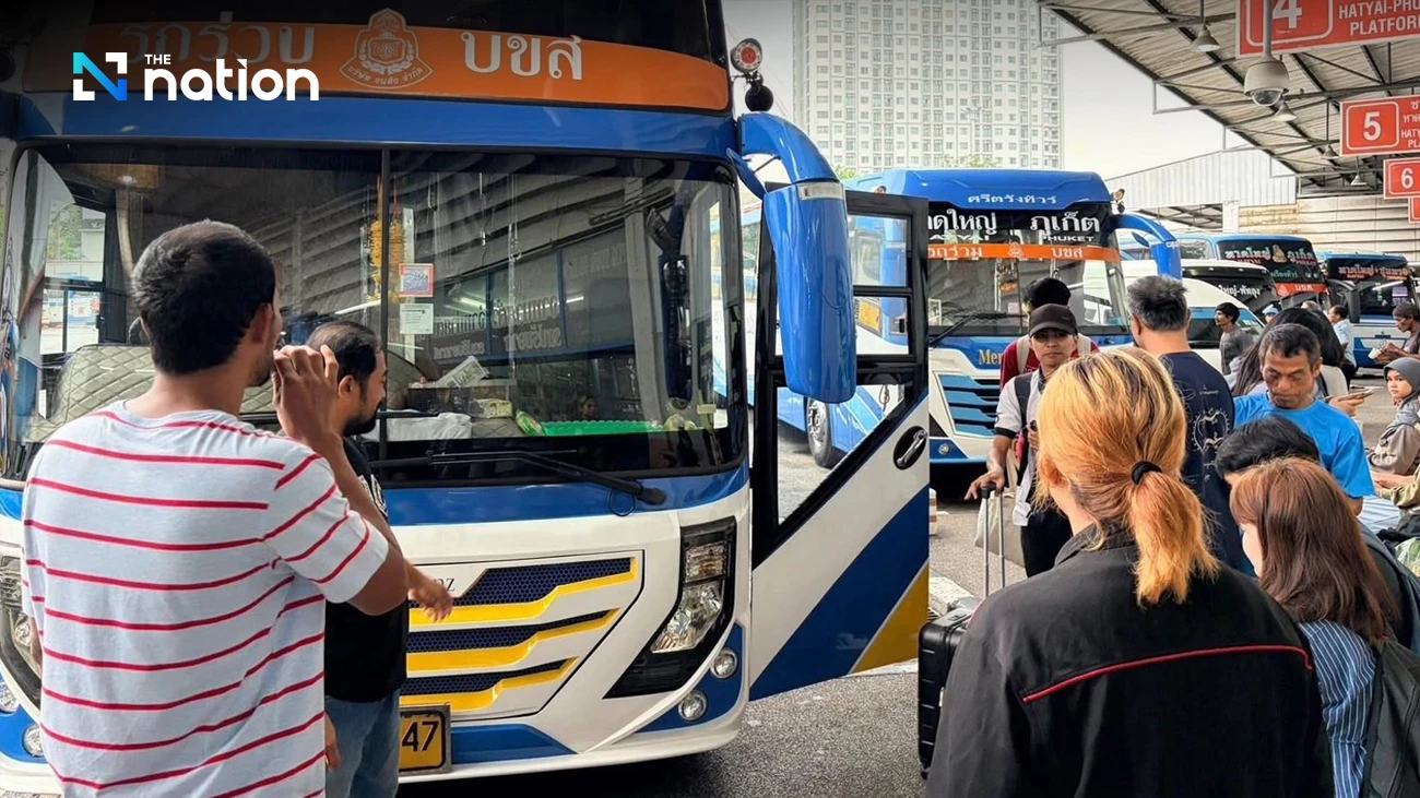 Interprovincial bus services resume in southern Thailand as flood situation improves