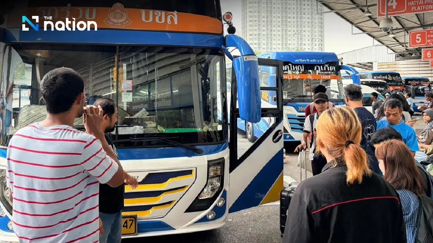 Interprovincial bus services resume in southern Thailand as flood situation improves
