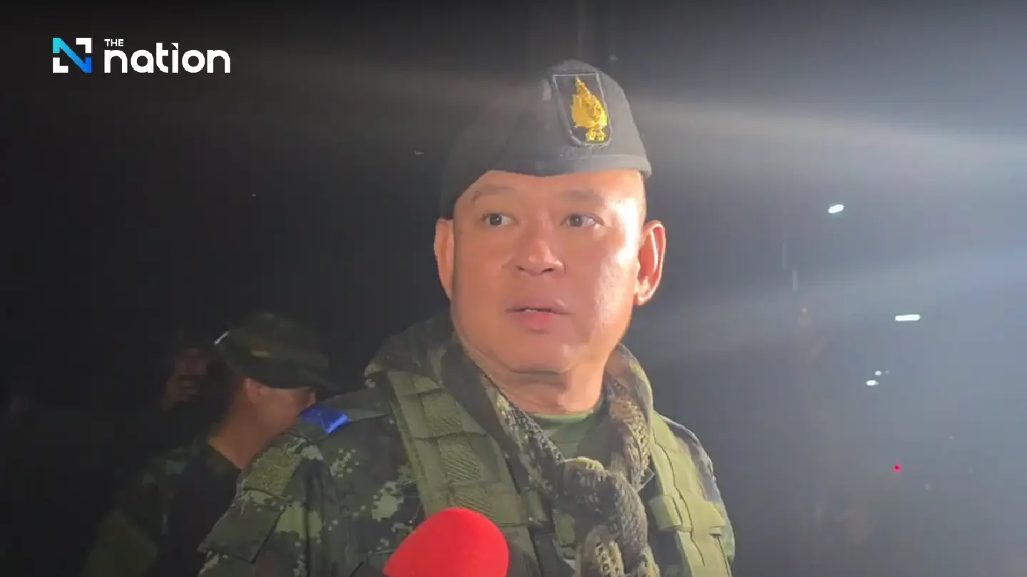 Burapha Task Force Commander vows full readiness and commitment to restoring peace