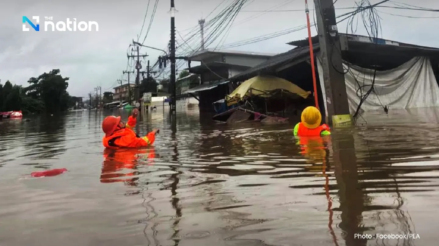 PEA restoring power to Hat Yai after floodwaters recede