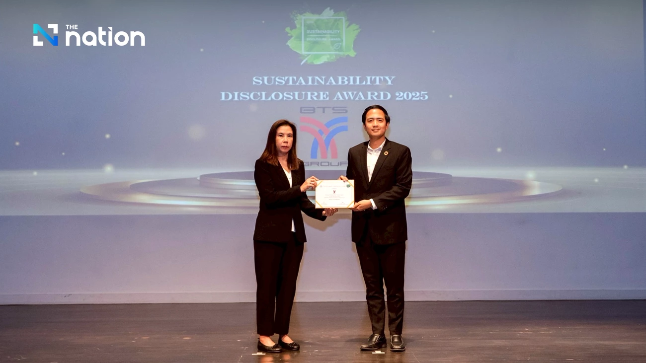 BTS Group wins Sustainability Disclosure Award 2025 for the 7th consecutive year