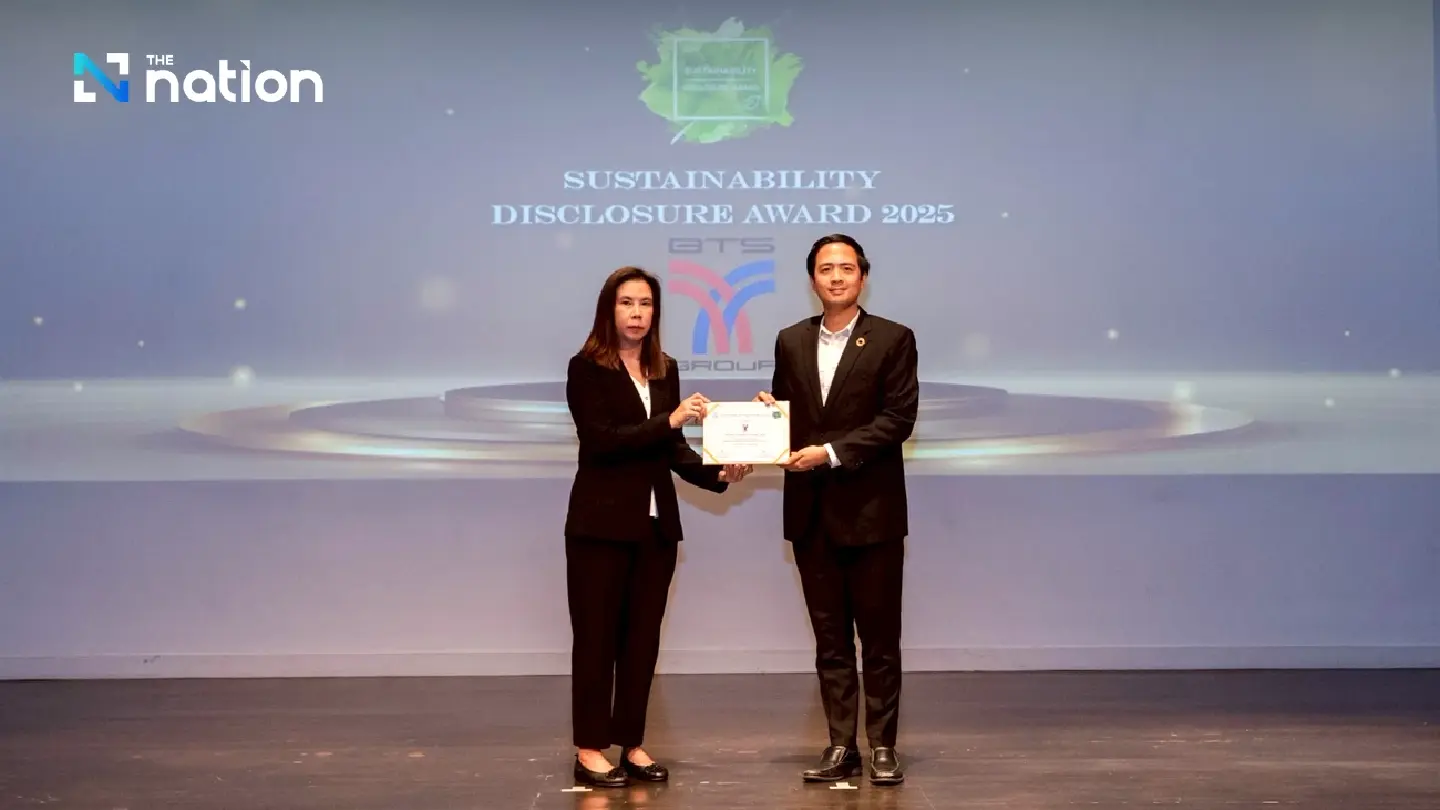 BTS Group wins Sustainability Disclosure Award 2025 for the 7th consecutive year BTS Group wins Sustainability Disclosure Award 2025 for the 7th consecutive year