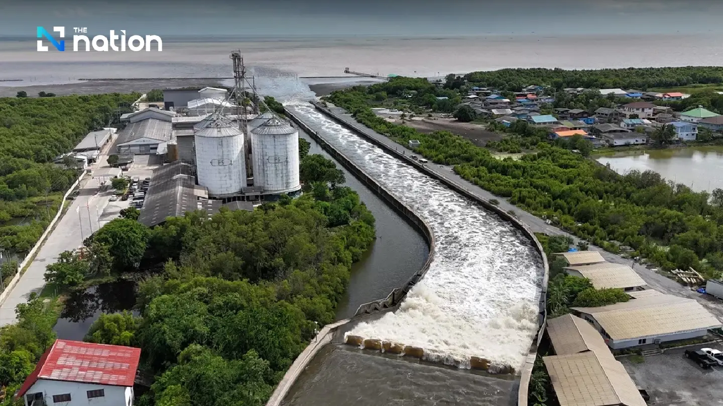 Chao Phraya Dam adjusts water release to reduce flood risks