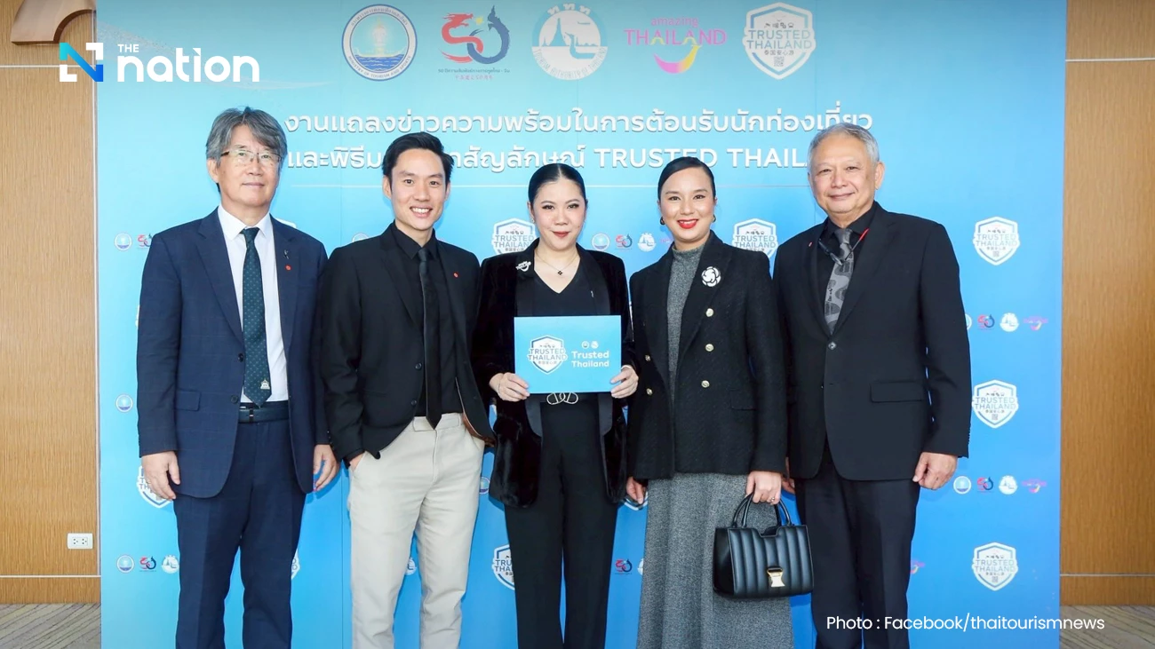 TAT launches 'Trusted Thailand' symbol to boost international confidence in Thai tourism