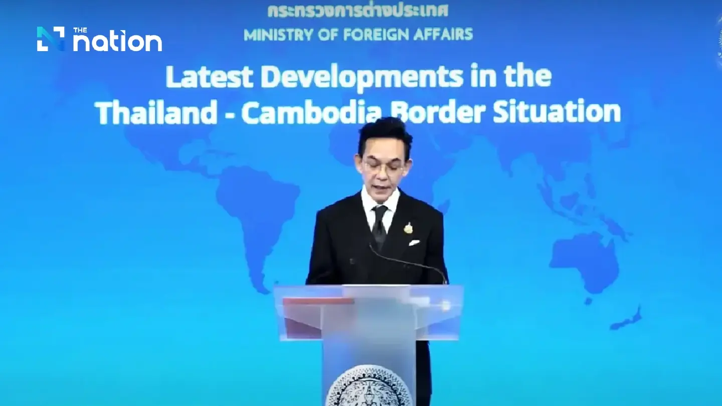 Anutin has sent clarification on Thai–Cambodian tensions, says Foreign Ministry