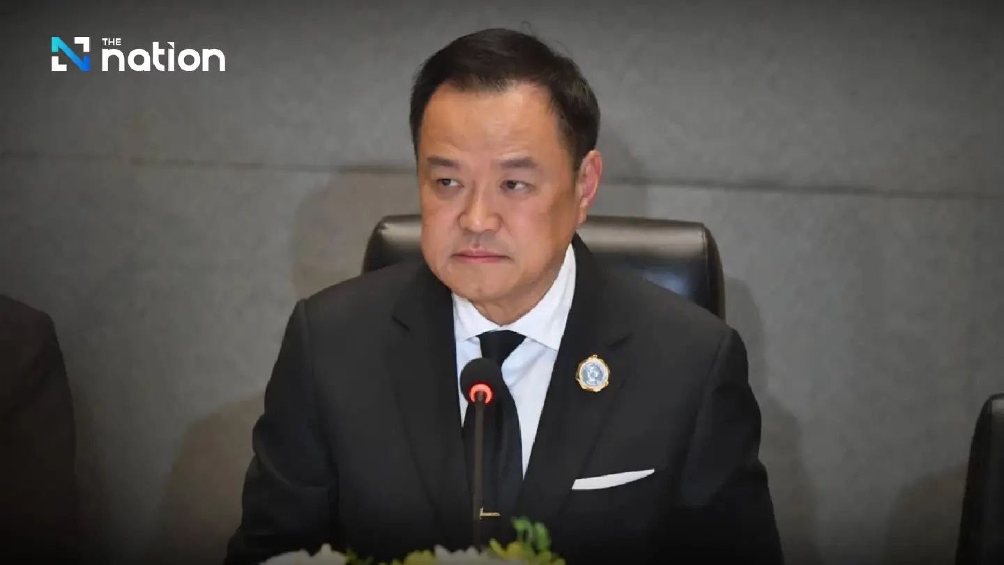 Anutin insists public must be consulted before reopening border
