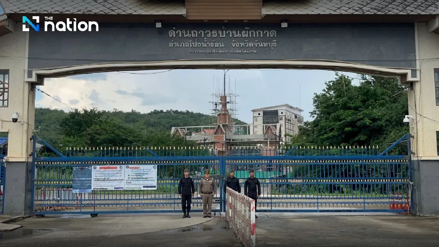 Navy tightens security at Chanthaburi-Trat border amid fears of scam networks shifting bases