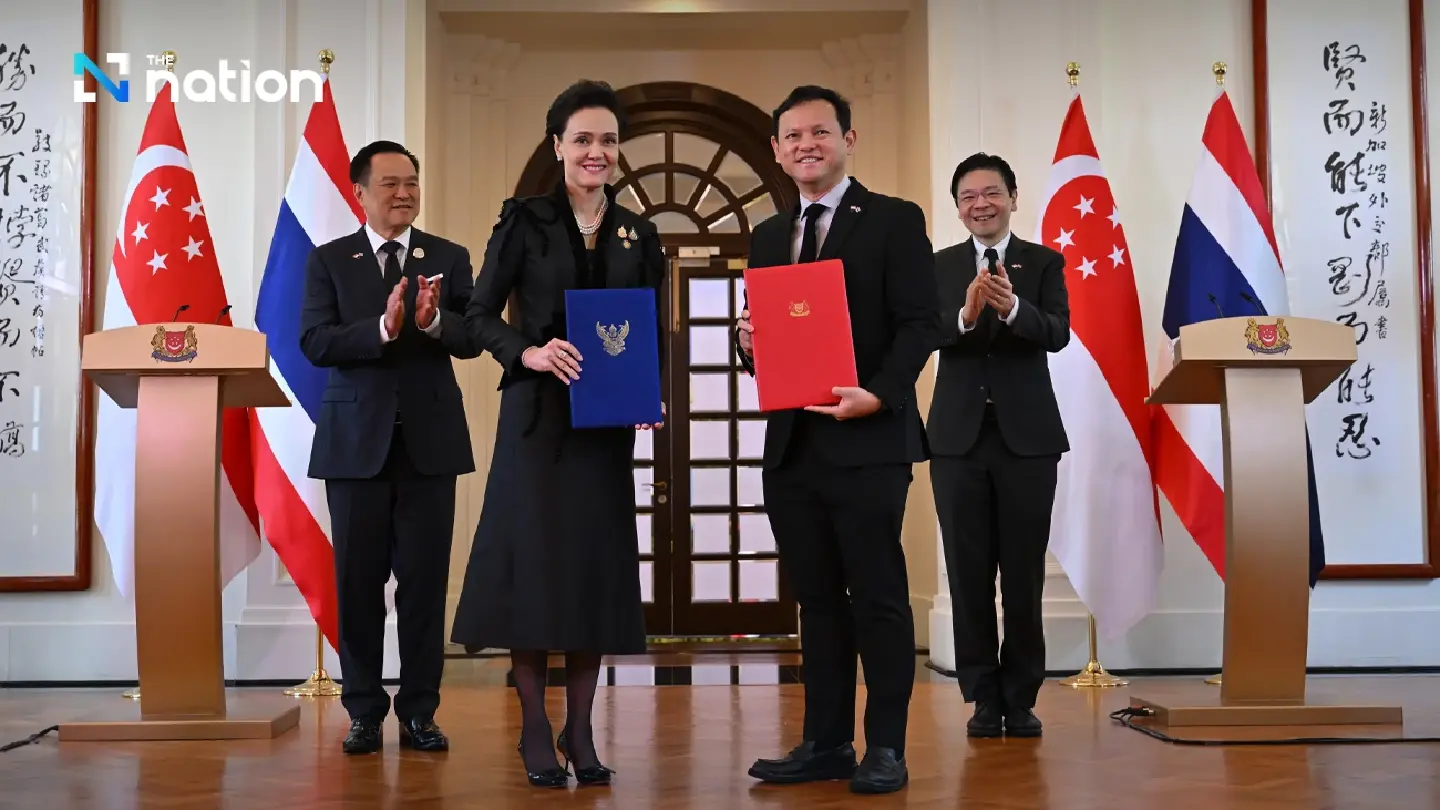 Thailand and Singapore sign rice trade agreement for 100,000 tonnes over 5 years