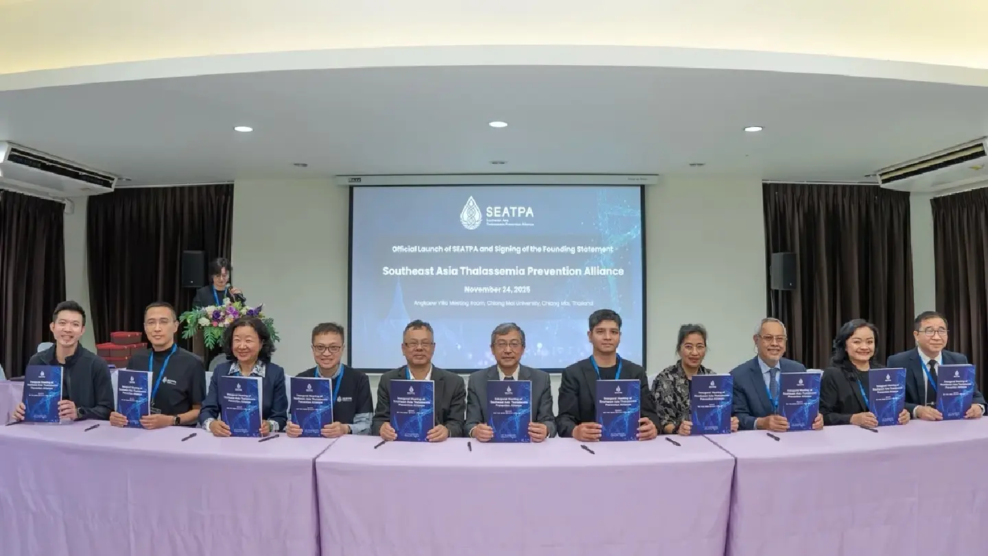 Alliance for thalassemia prevention and treatment launched in Thailand Alliance for thalassemia prevention and treatment launched in Thailand