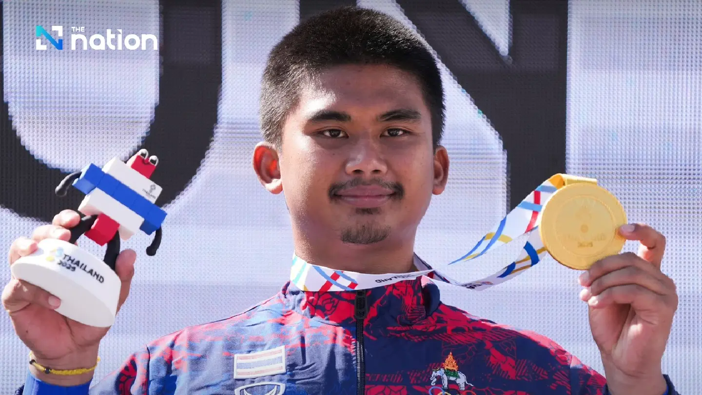 Methasit dominates SEA Games 2025 Mountain Bike Downhill