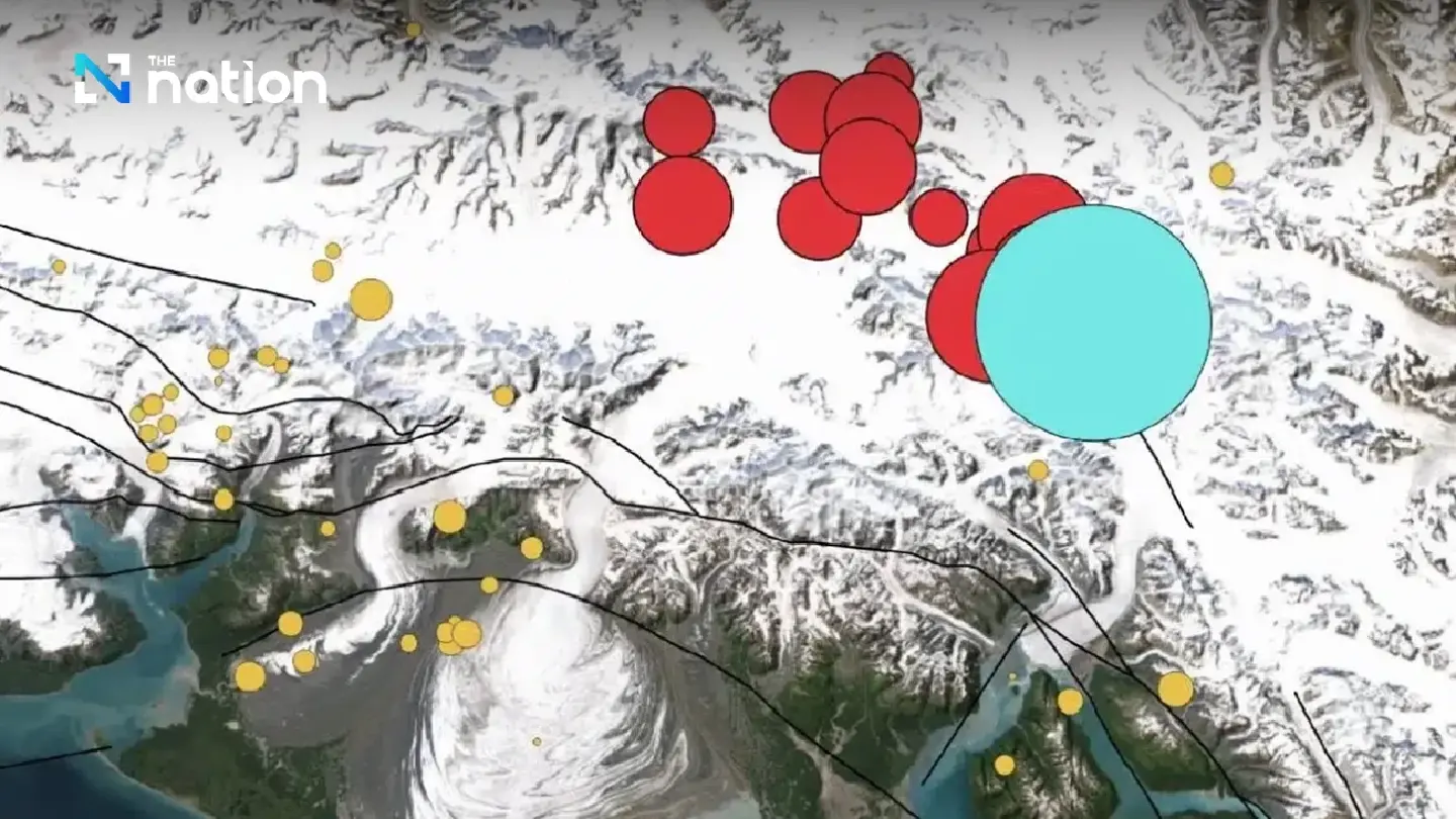 Powerful 7.0 earthquake jolts remote Alaska–Yukon border