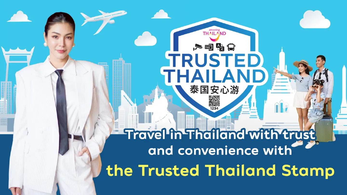 TAT Launches "Trusted Thailand" Stamp to Boost Traveler Trust