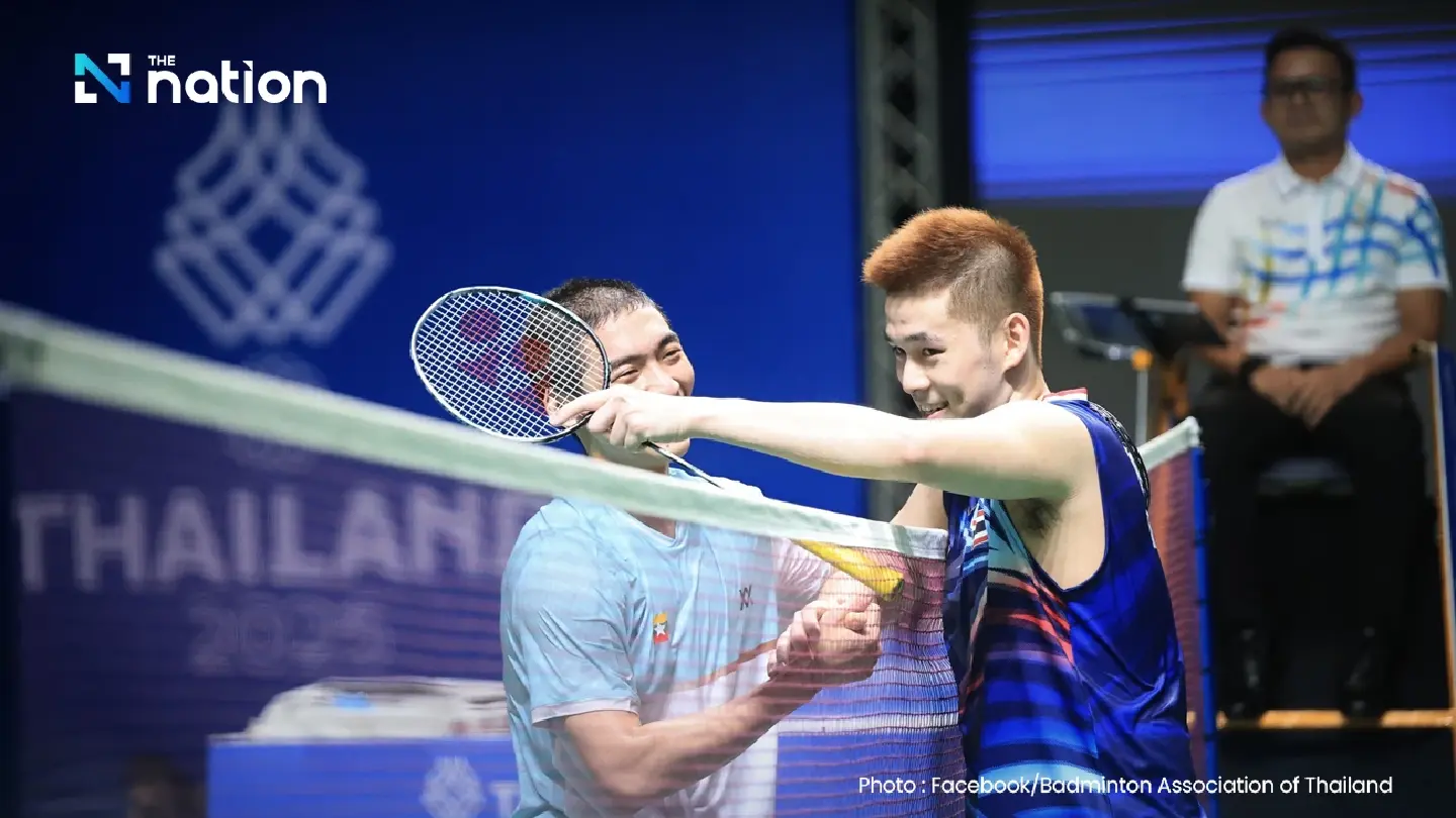 Thai men’s badminton team sweeps Myanmar 3–0 at 33rd SEA Games