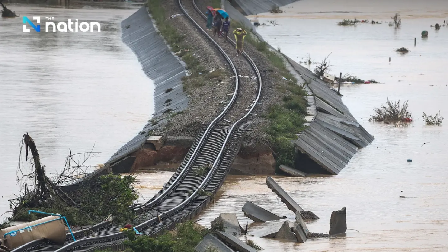 SRT suspends and reroutes 10 southern-line trains after flood damage to key rail sections