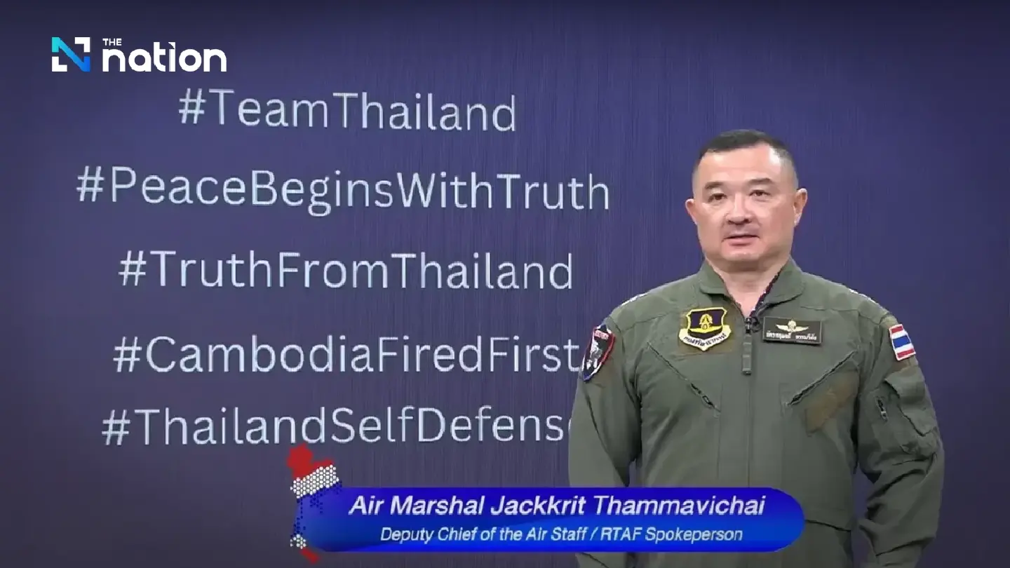 Air force strikes weapons depot in Battambang after Cambodia hits Sa Kaeo civilians
