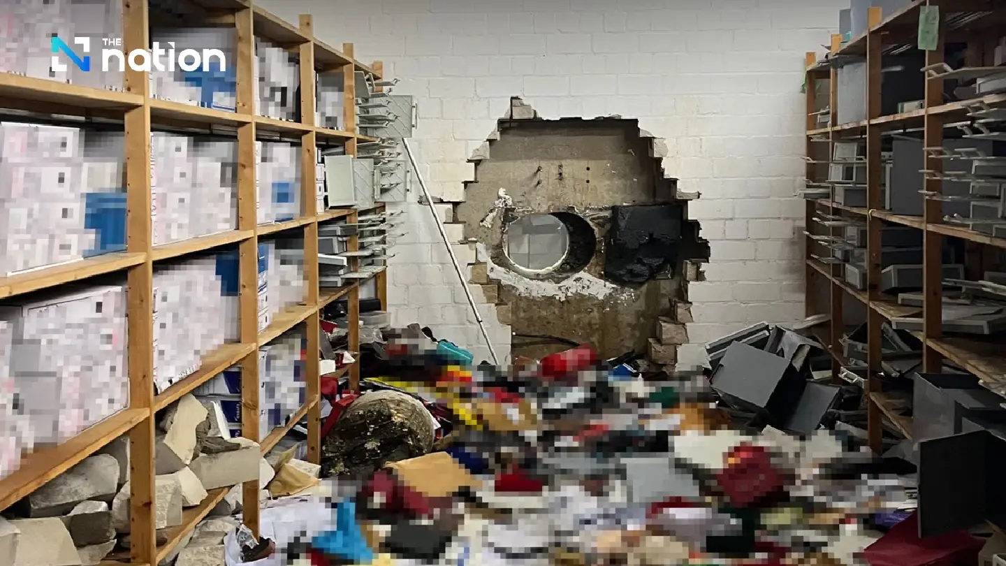 Thieves drill into German bank vault and make off with millions Thieves drill into German bank vault and make off with millions