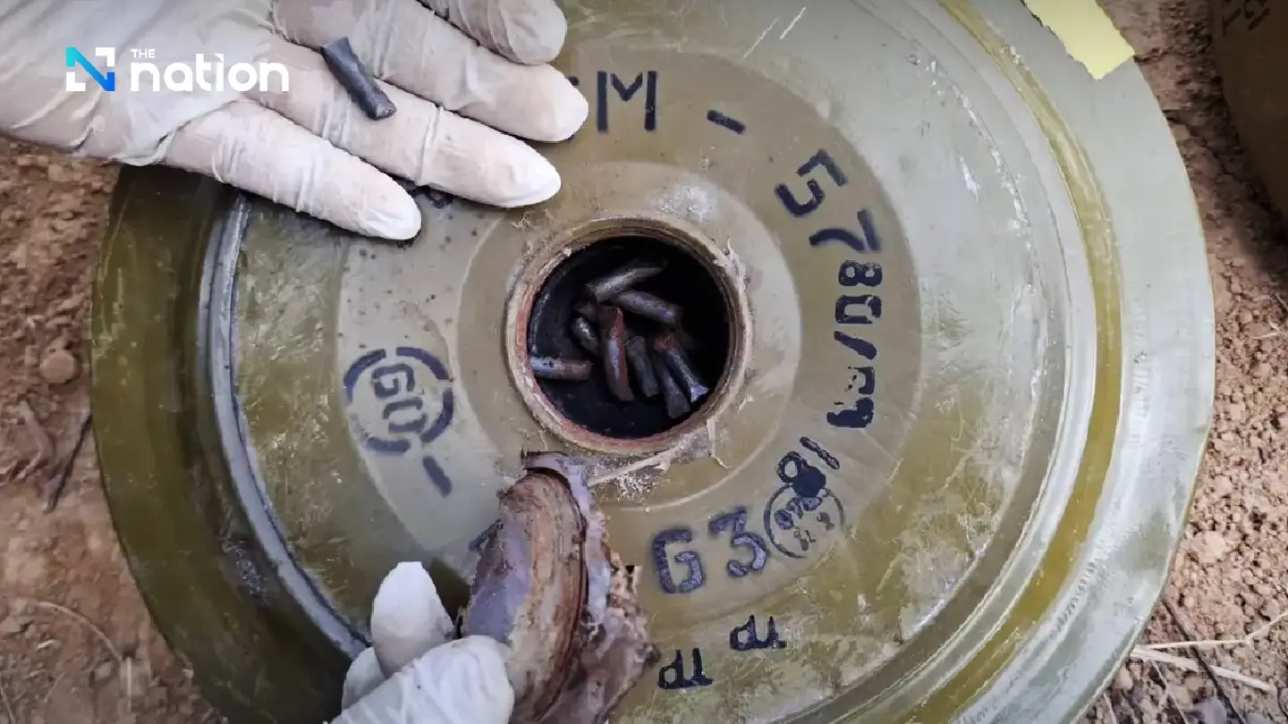 Army seizes Cambodian IED after border encroachment detected