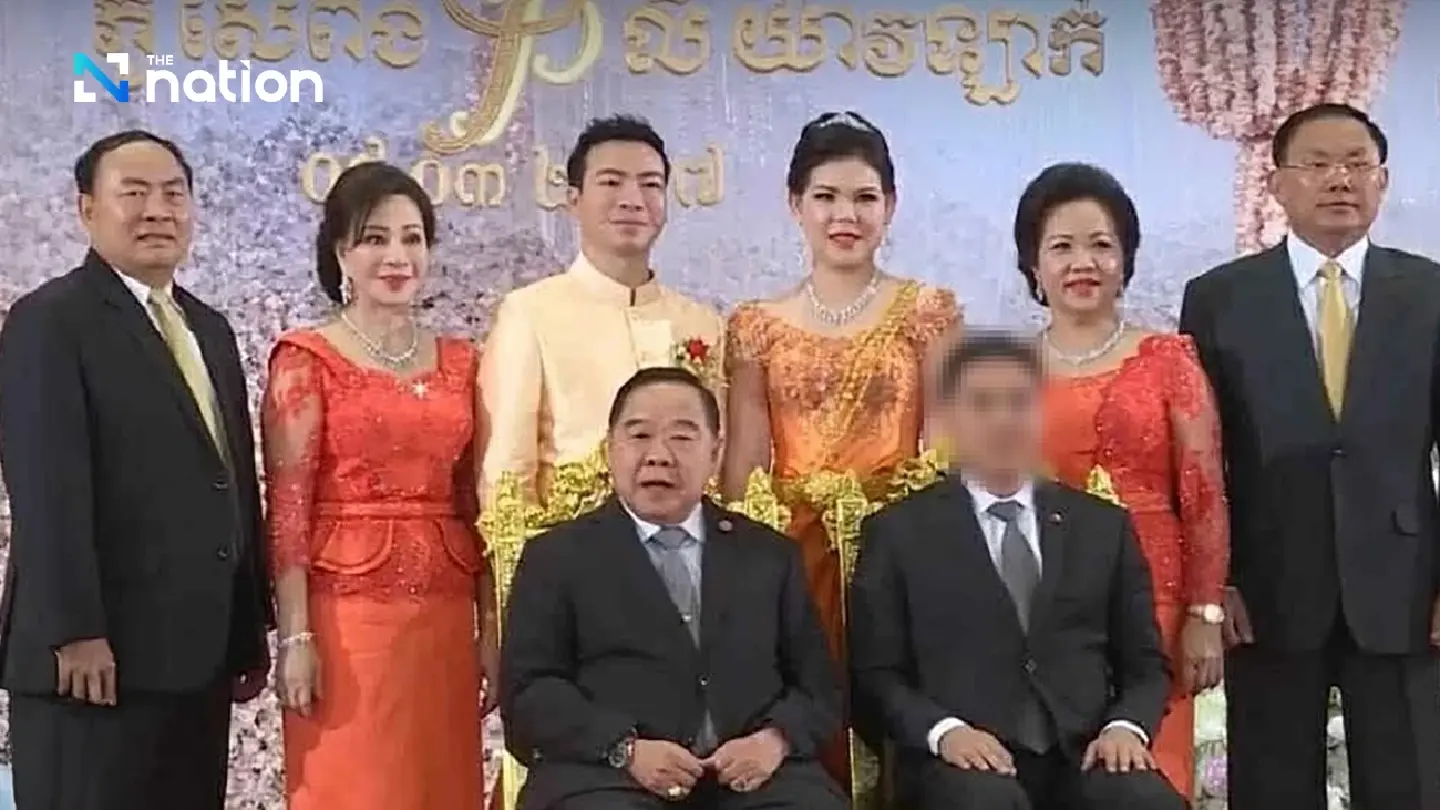 Palang Pracharath defends Prawit over decade-old Cambodia wedding photo