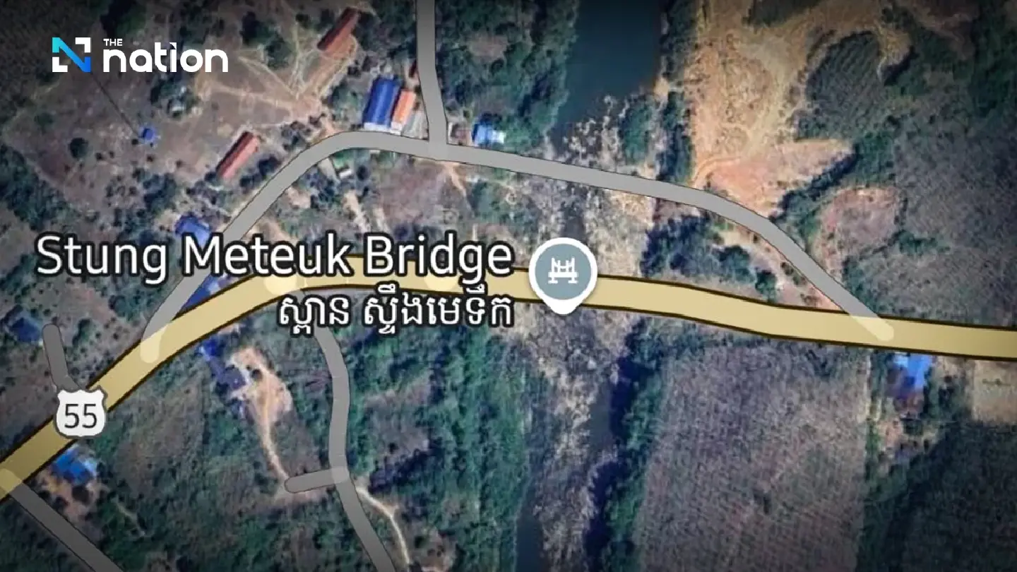 Thai navy orders civilians near “Chay Chum Nea” bridge to evacuate ahead of strike on Cambodian supply route