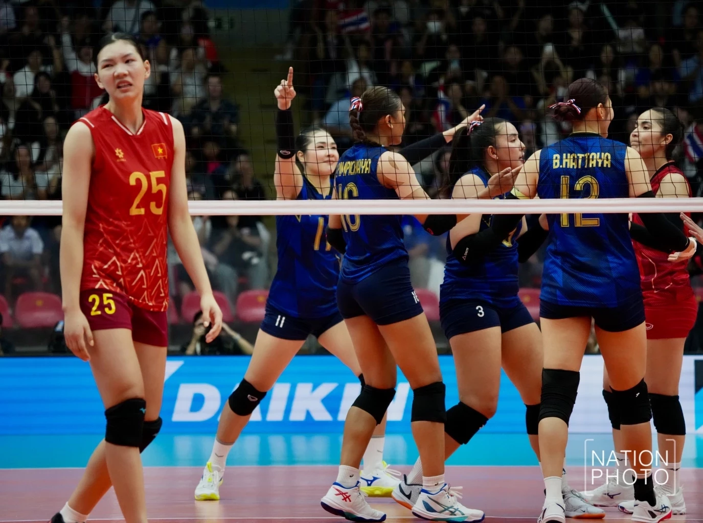 Thai women avenge Vietnam for 17th SEA Games volleyball gold as War Elephants reach final