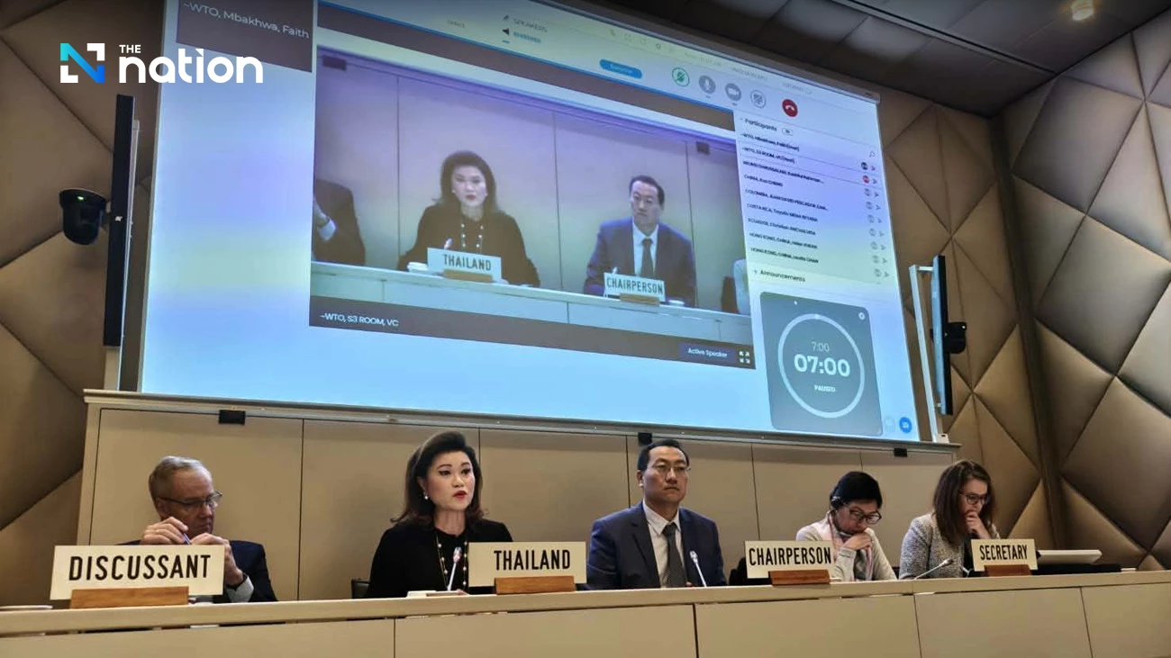 Thailand reaffirms support for WTO-based multilateral trading system