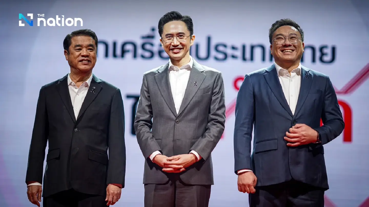 Pheu Thai unveils three PM candidates, announces two urgent policies