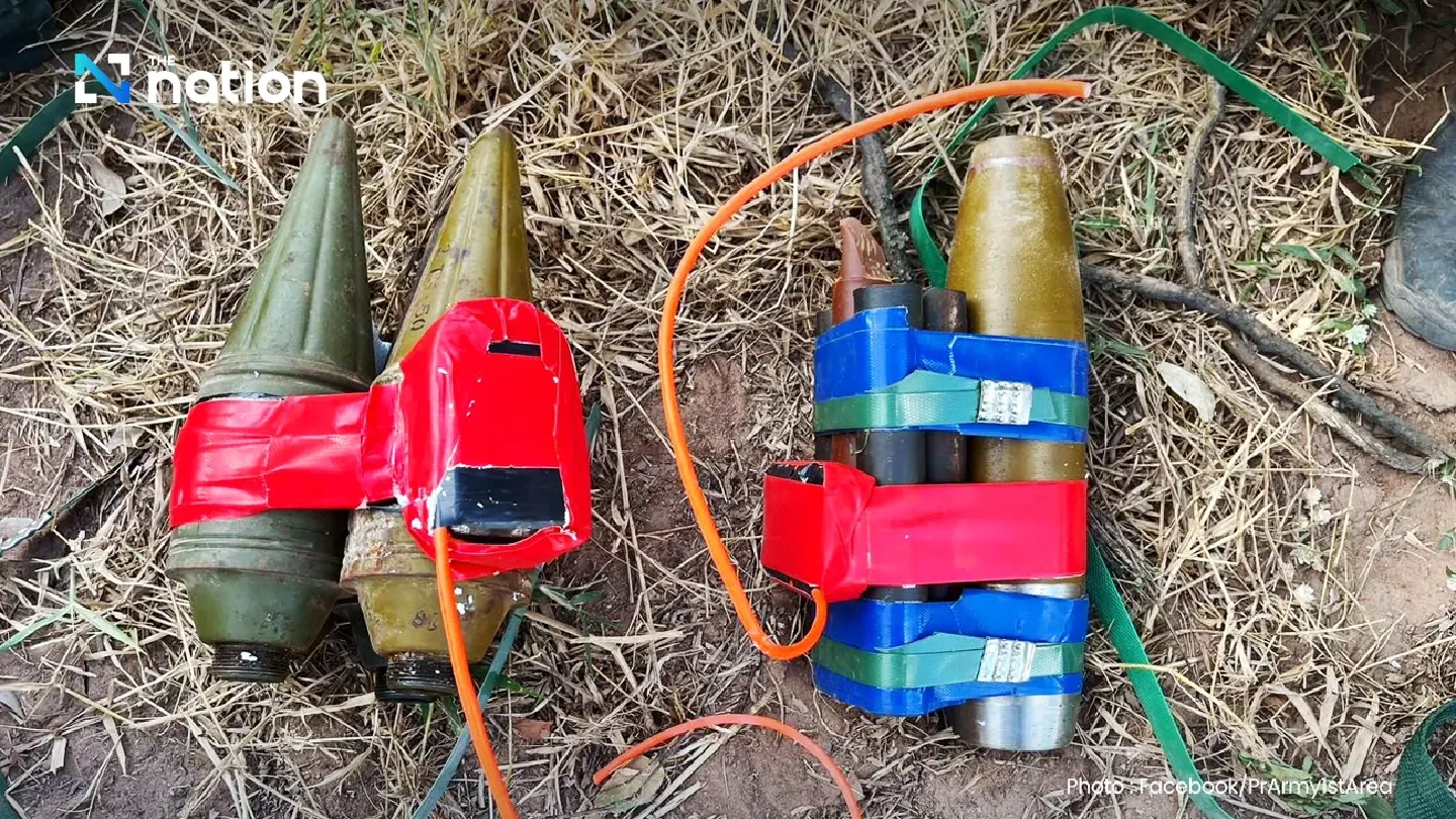 Sa Kaeo's Ban Khlong Phaeng retaken; live mines found at Cambodian base Sa Kaeo's Ban Khlong Phaeng retaken; live mines found at Cambodian base