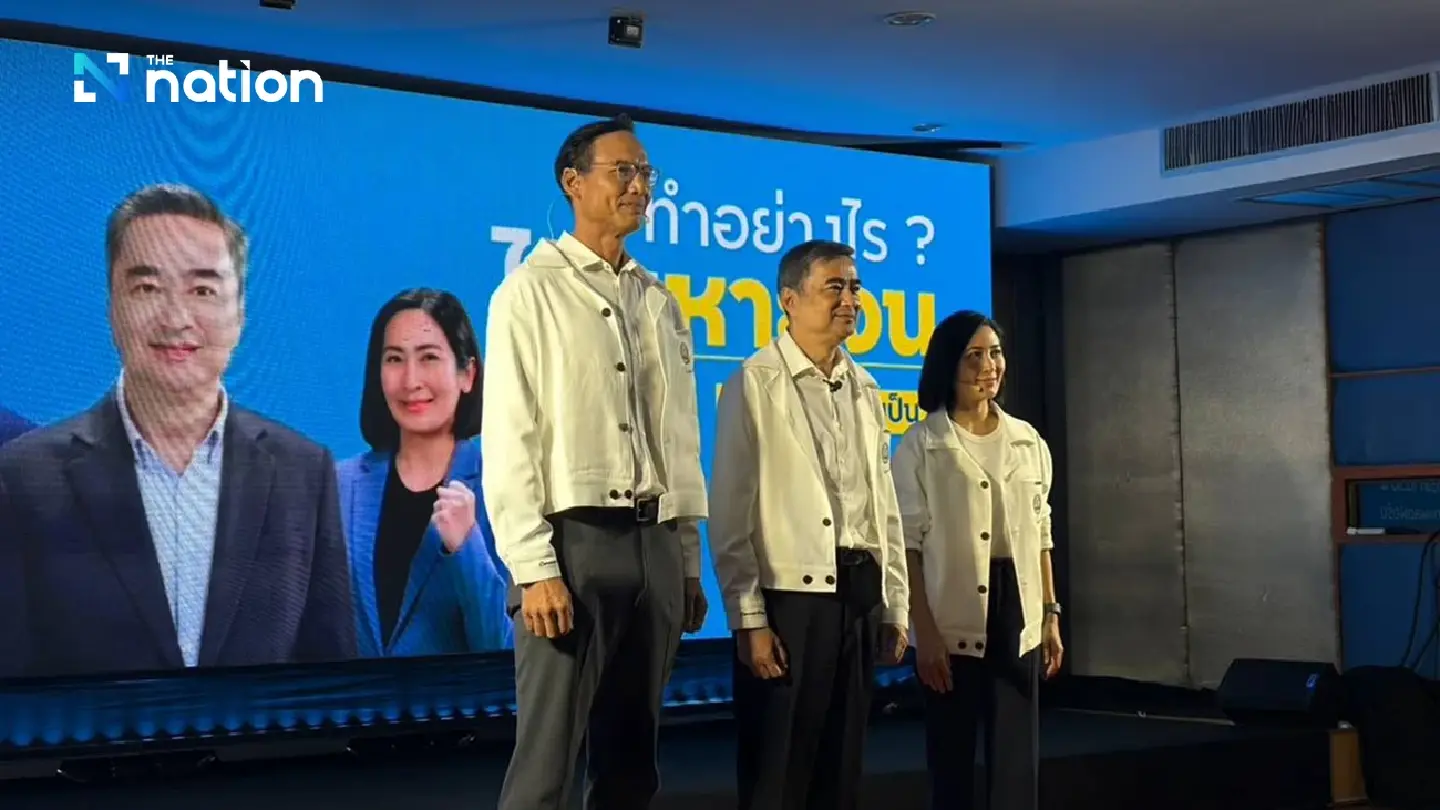 Three Democrat PM candidates unveil policies to lead Thailand out of poverty Three Democrat PM candidates unveil policies to lead Thailand out of poverty