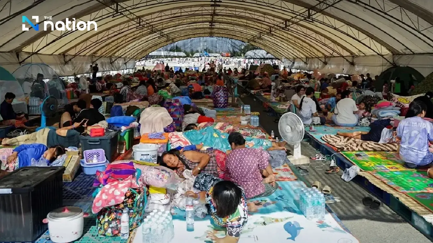 Sa Kaeo opens 5 shelters for 180,000 evacuees