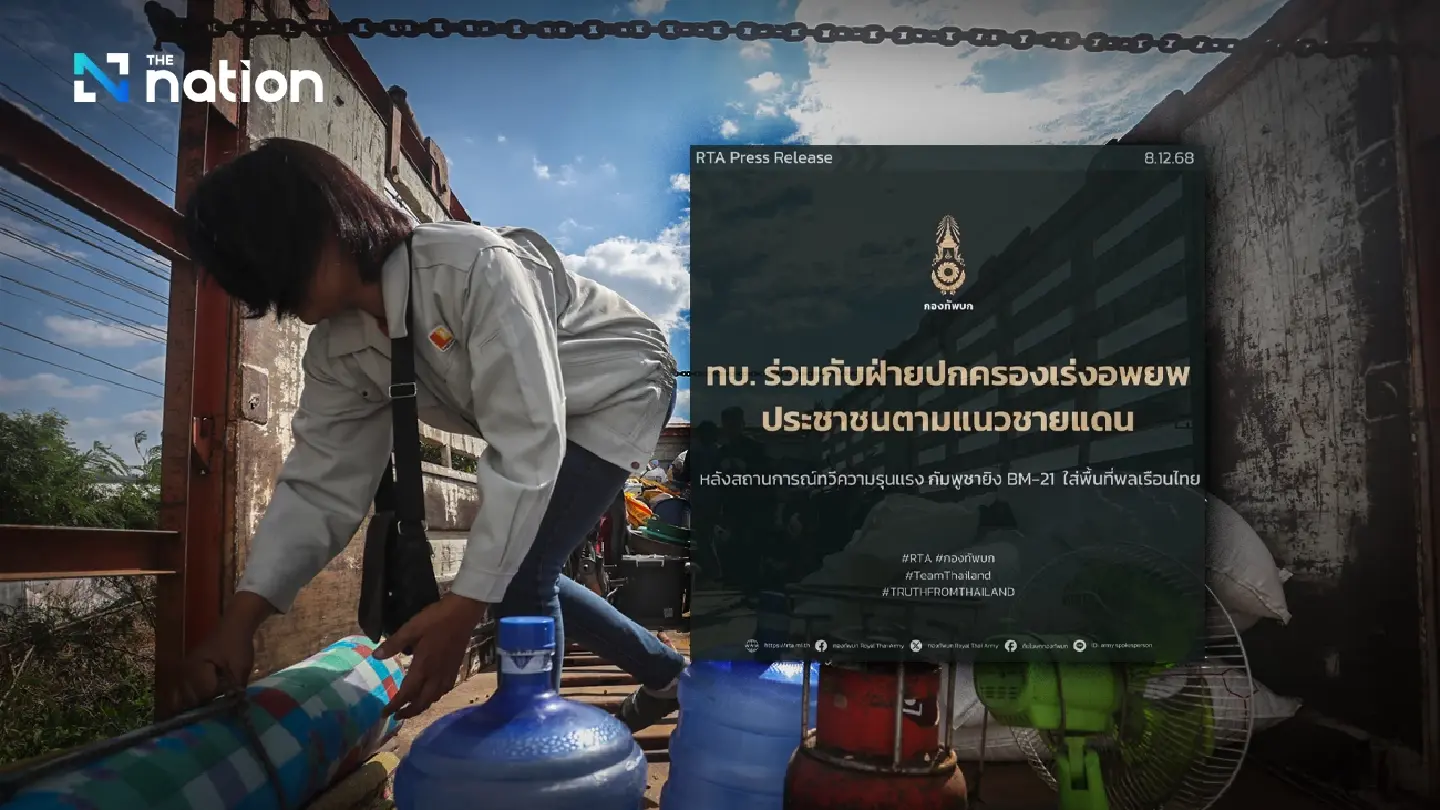 Army and civil authorities evacuate over 400,000 from Thai–Cambodian border