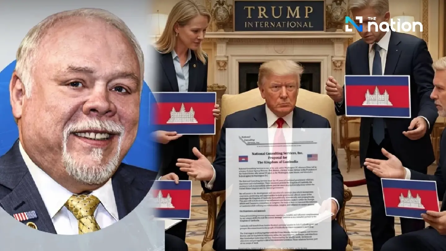 “Don Benton”, a “Trump ally” lobbying for “US backing for Cambodia”