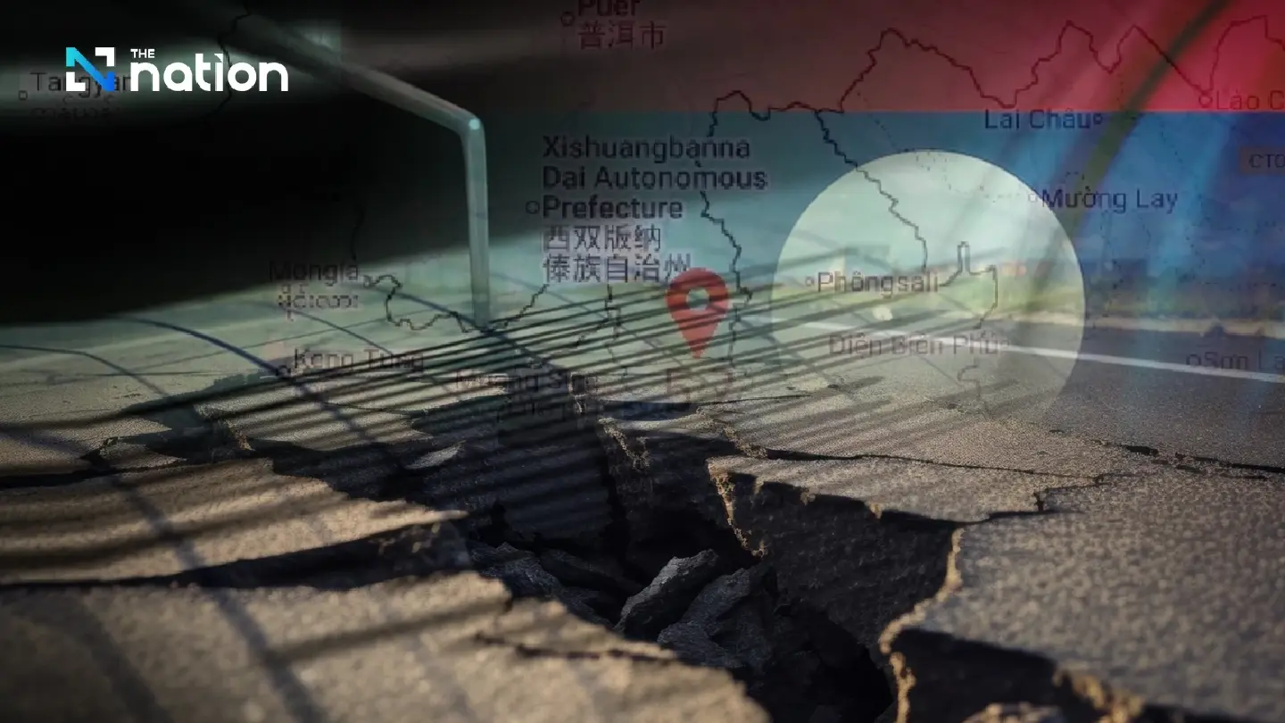 Magnitude-5.2 quake on Laos–China border felt in Chiang Rai Magnitude-5.2 quake on Laos–China border felt in Chiang Rai