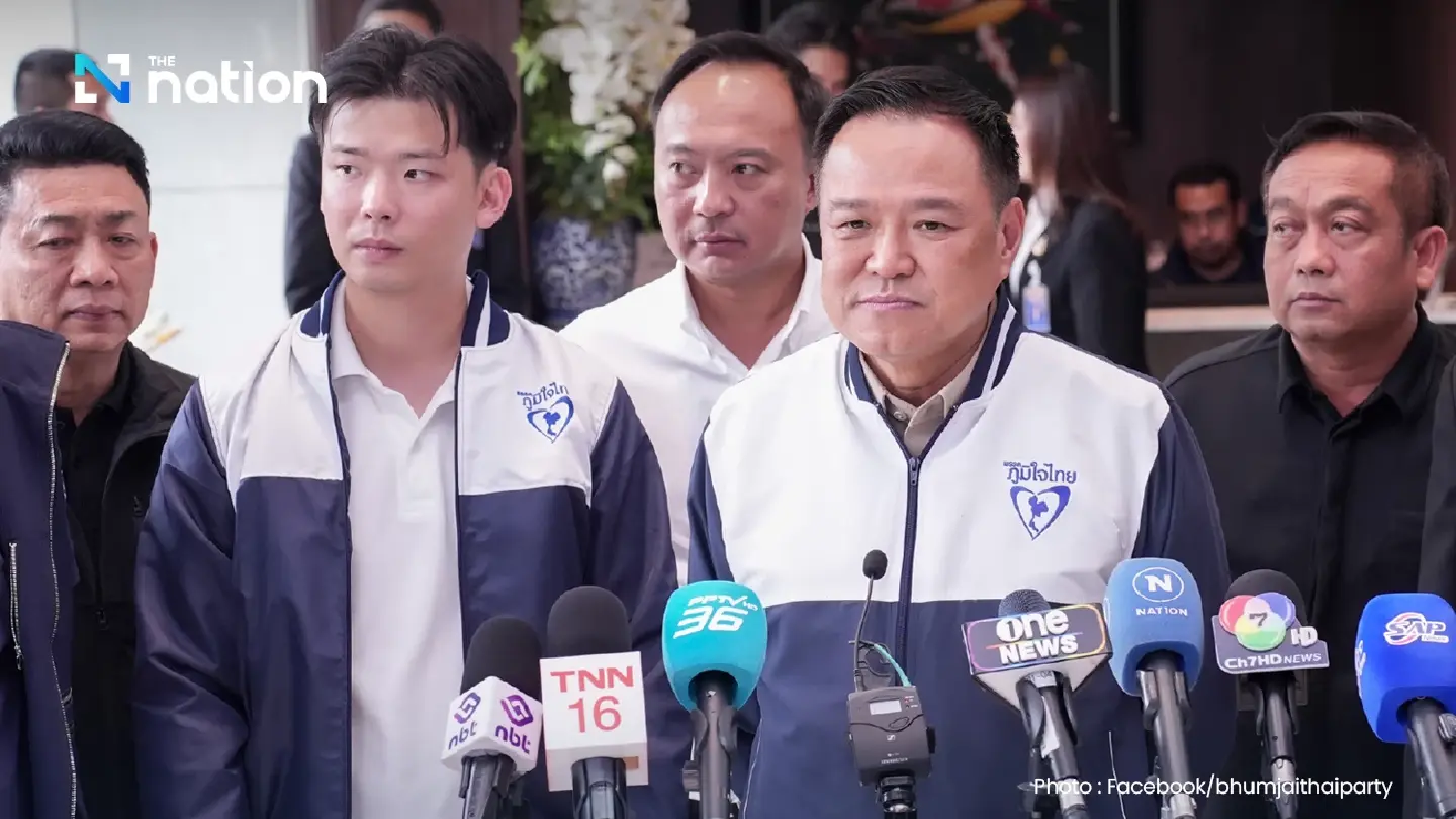 Anutin concedes House dissolution decree drafted, waits to set date