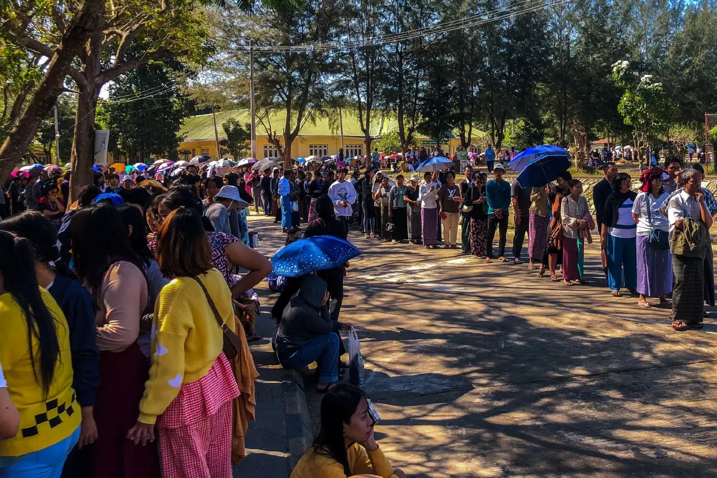Weak turnout seen in Myanmar's phased election, first since 2021 coup Weak turnout seen in Myanmar's phased election, first since 2021 coup