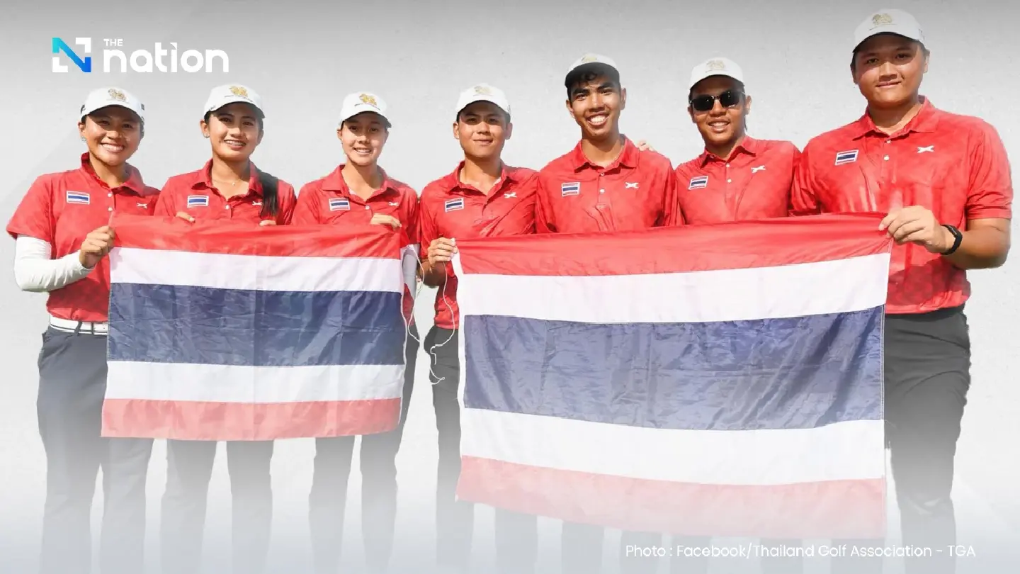 Thai golf team makes history with four SEA Games golds