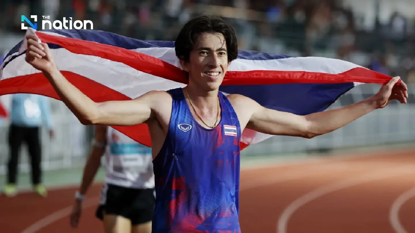 Kieran wins third gold, 4x400m relay sets two records, Thai women’s futsal miss gold