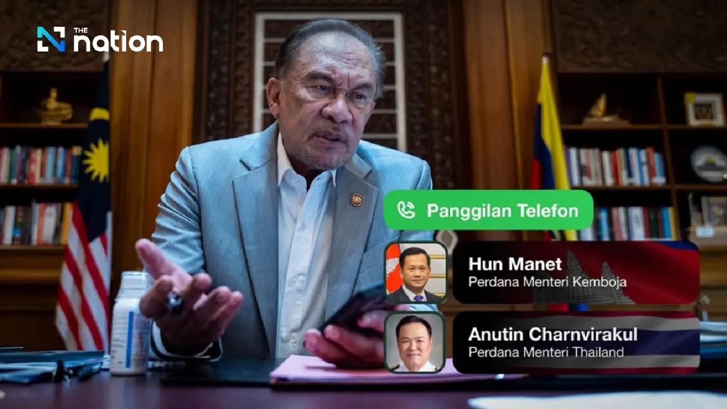 Anwar urges peaceful solution to Thai–Cambodian border conflict