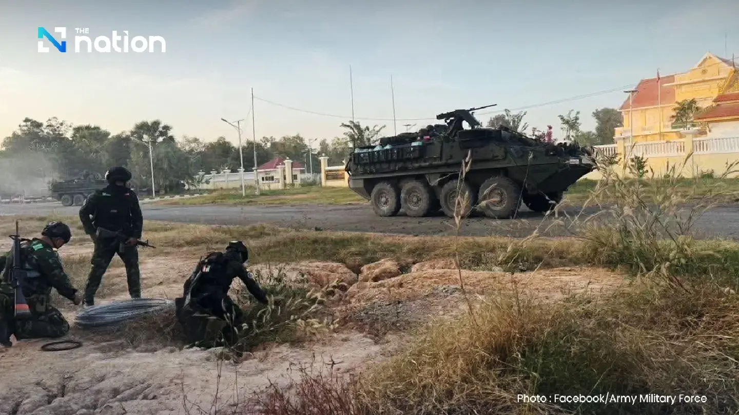 Thai troops secure Bueng Takuan border crossing, raise national flag