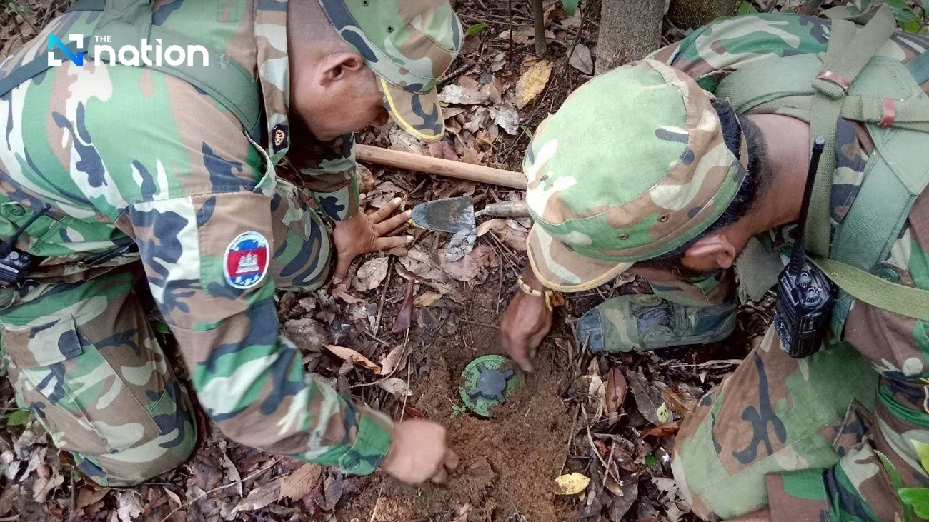 Second Army uncovers evidence of Cambodian forces planting landmines