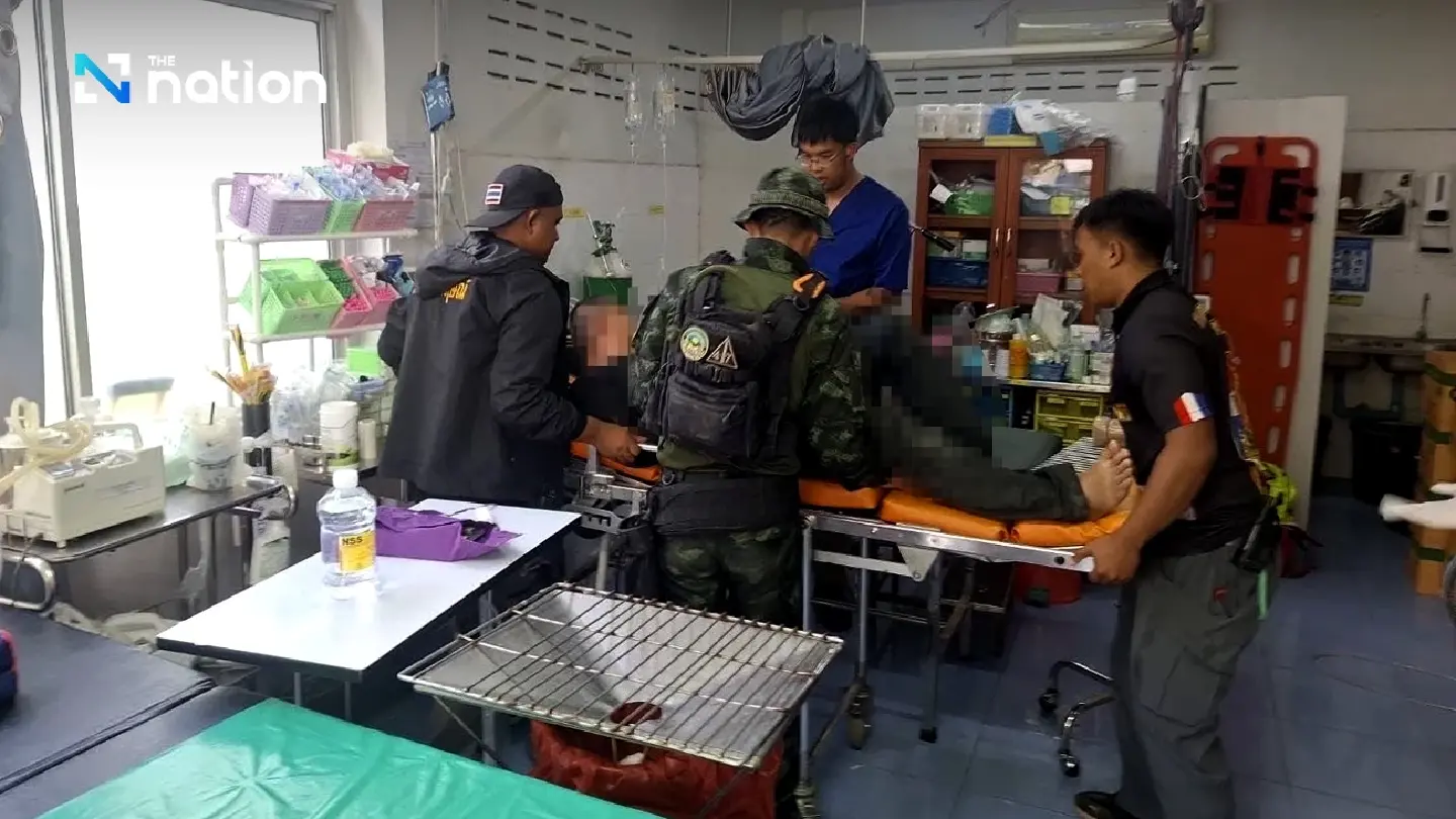 20 BPP officers in Si Sa Ket injured in BM-21 rocket and drone attacks