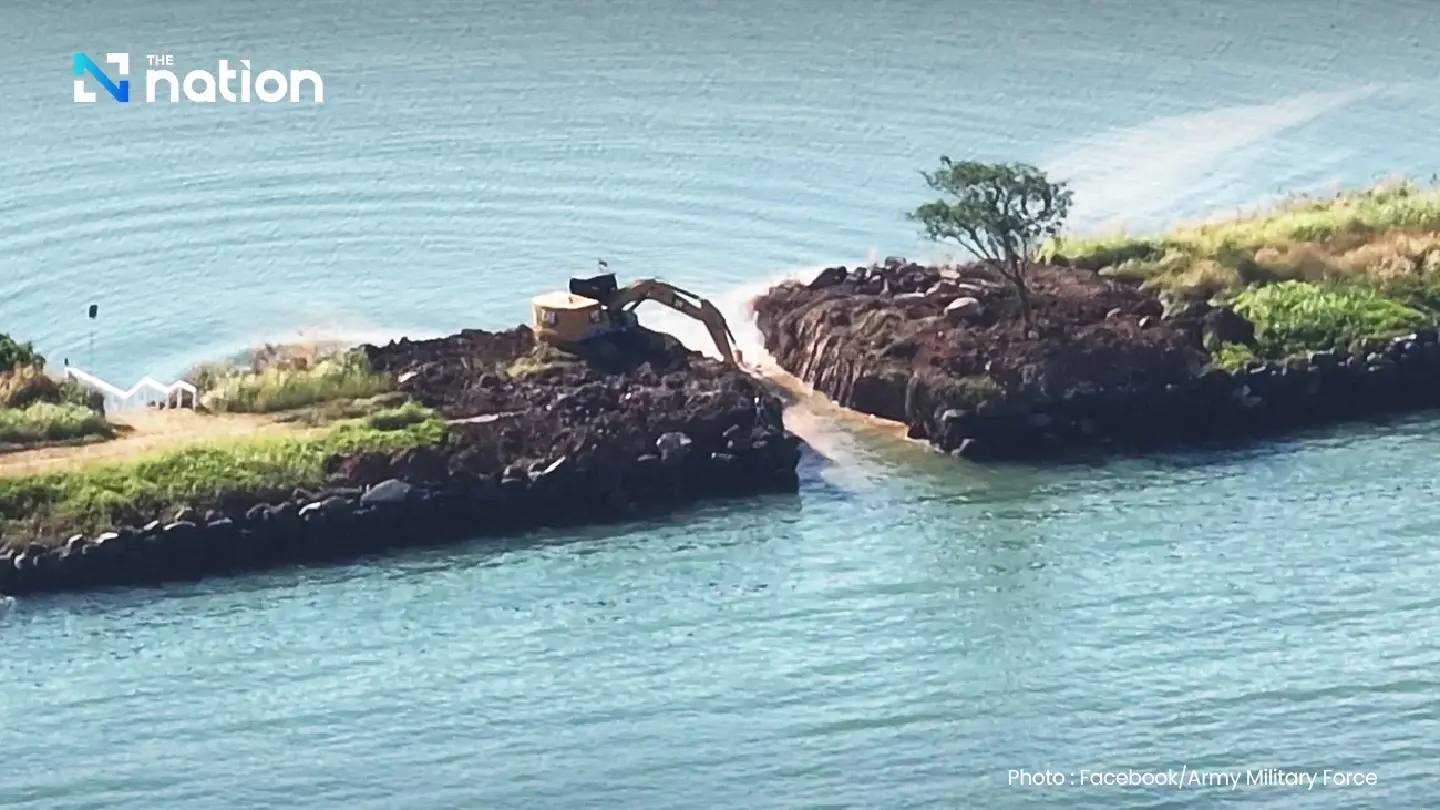 Navy says call to dismantle breakwater was submitted to Cambodia long before border clashes Navy says call to dismantle breakwater was submitted to Cambodia long before border clashes