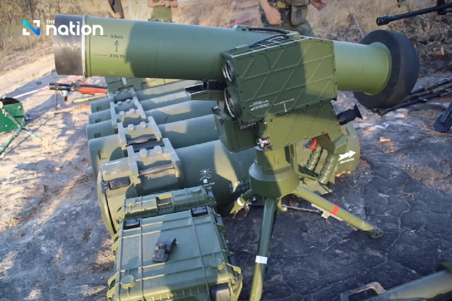 Thai troops seize large cache of Cambodian weapons on Hill 500