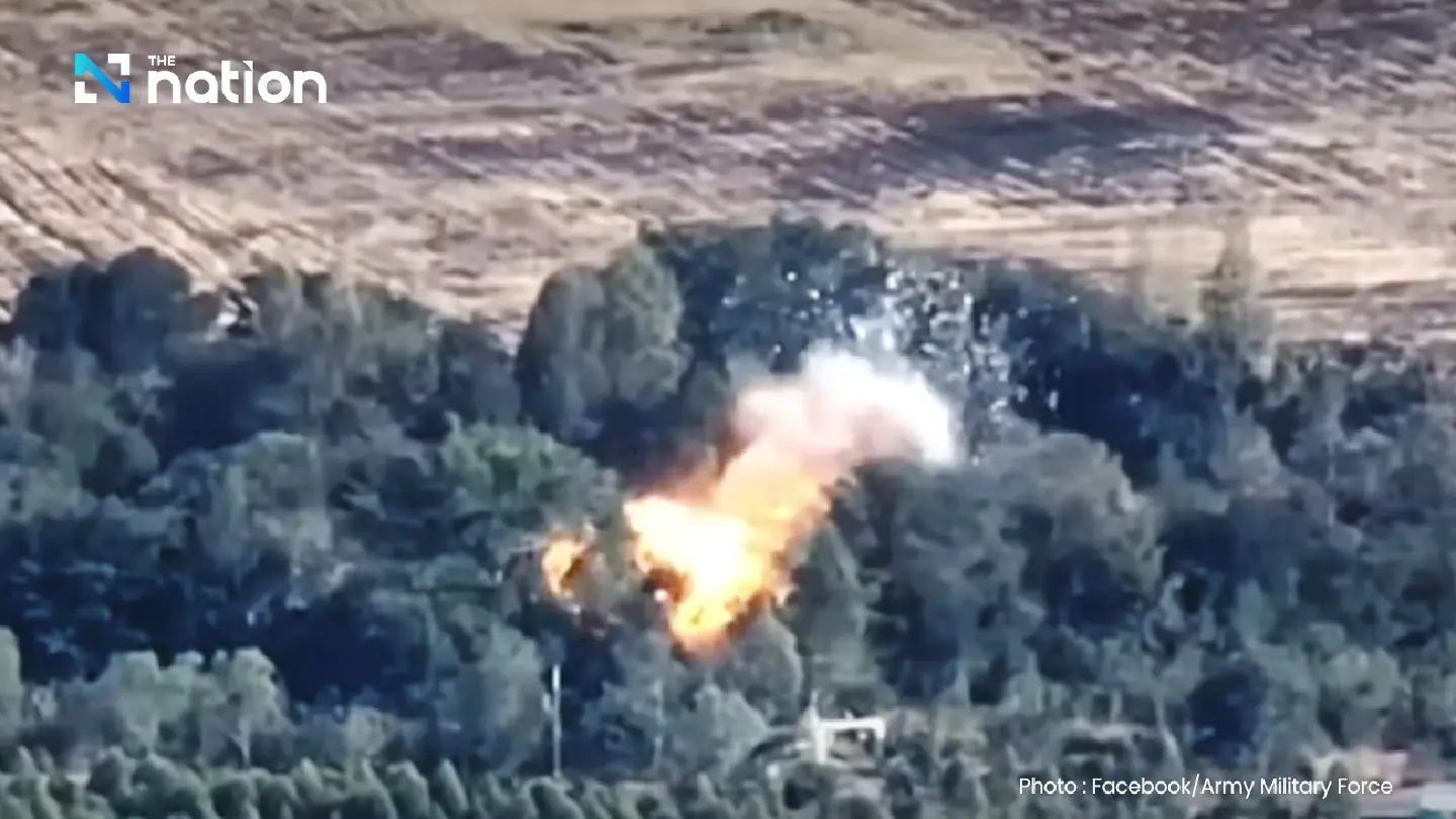 RTAF backs Burapha Task Force with air strikes to destroy Cambodian weapons depots