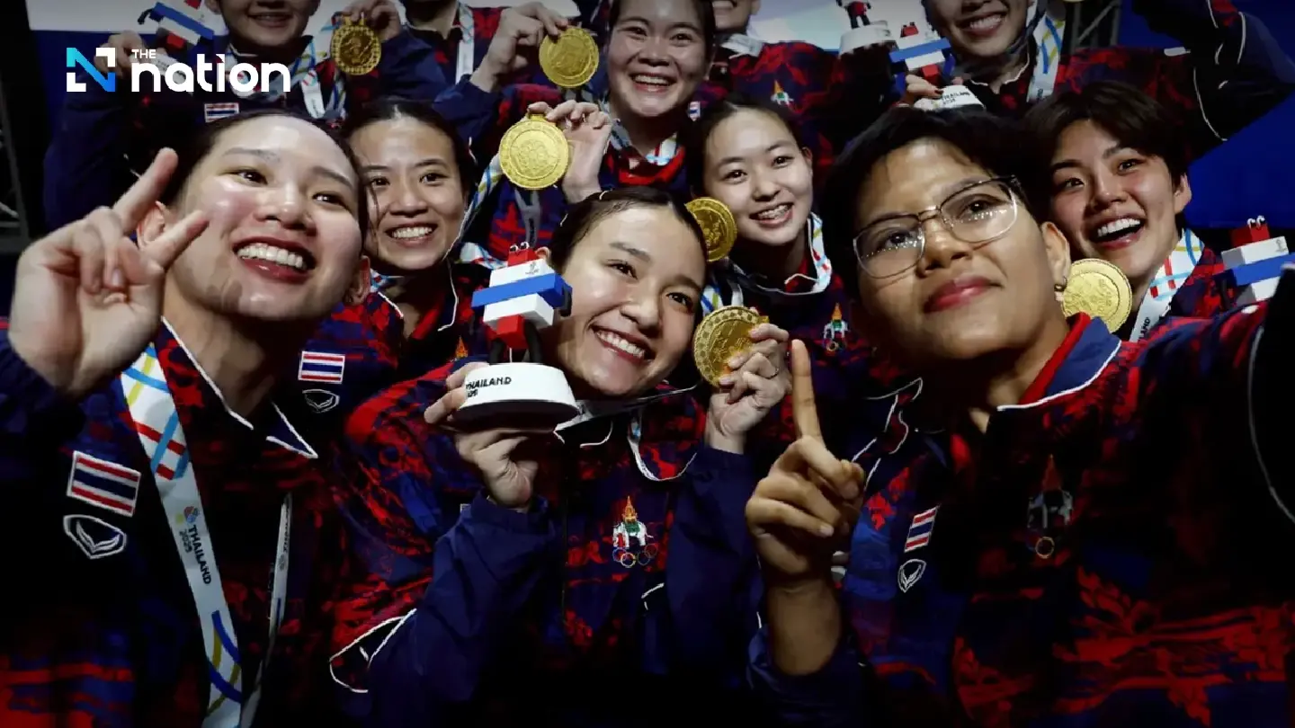 Thailand storms to top of SEA Games medal table with 19 golds on opening day