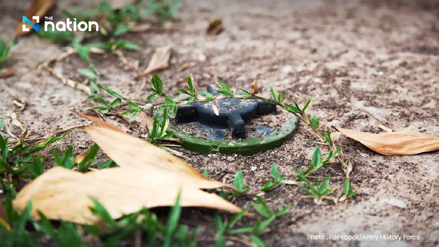 Khmer Notebook shows newly mapped minefields after Thai troops hit by blast Khmer Notebook shows newly mapped minefields after Thai troops hit by blast
