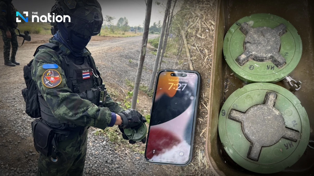 Thailand cites new PMN-2 landmines as evidence of Cambodian threat at Nong Ya Kaew