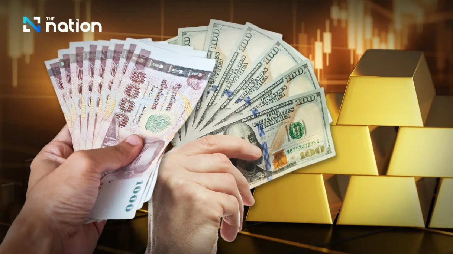 Baht firms on inflows, weaker dollar; gold trading app planned