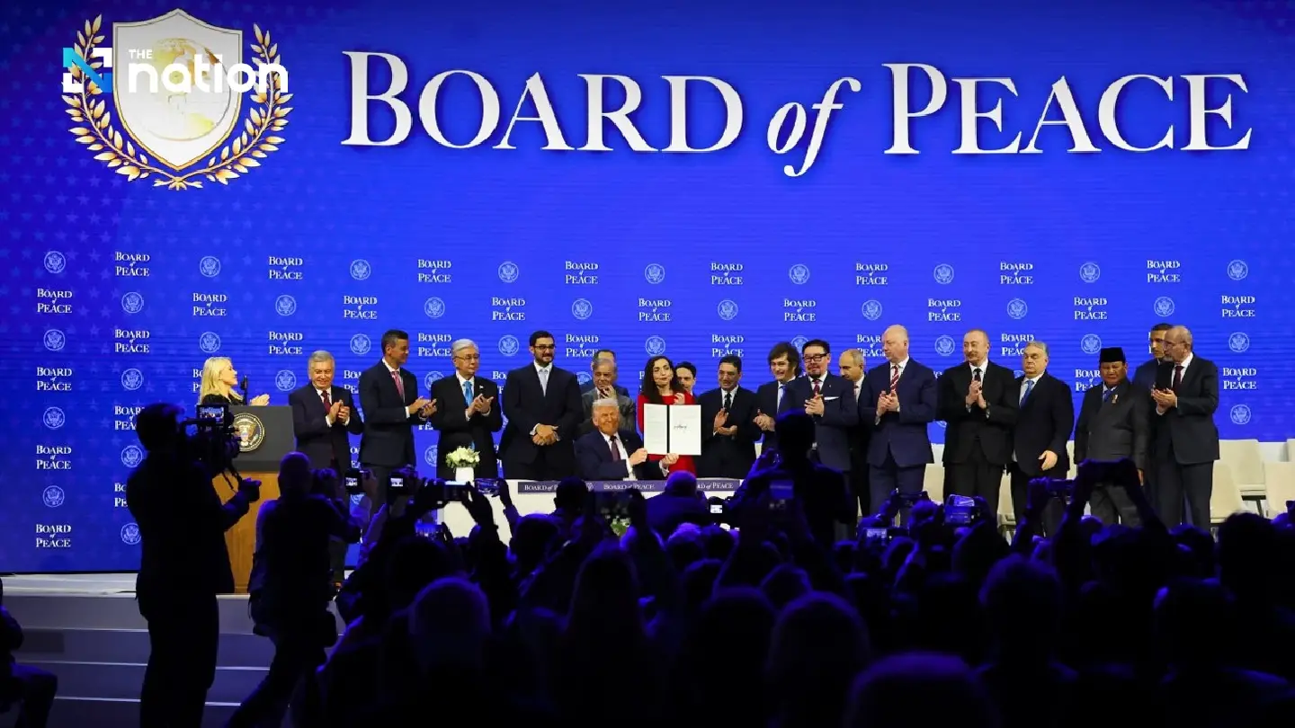 Trump launches Board of Peace at WEF; under 20 attend